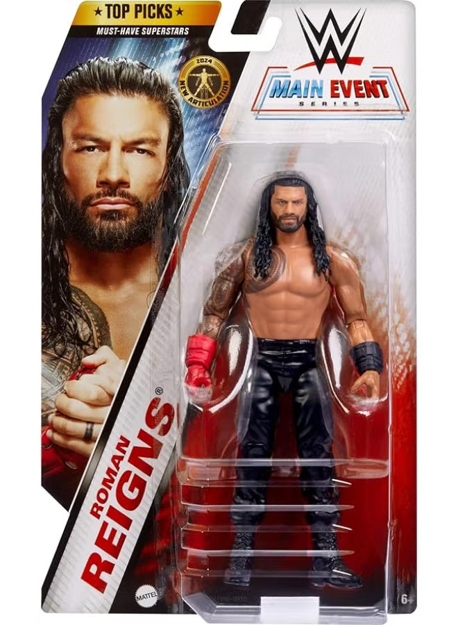 WWE Main Event Series Roman Reigns Action Figure JGD40 - Colorland Toys
