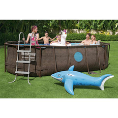 Bestway Power Steel Swim Vista Series II Frame Pool Oval 4.27mx2.50mx1m 56714 - Colorland Toys