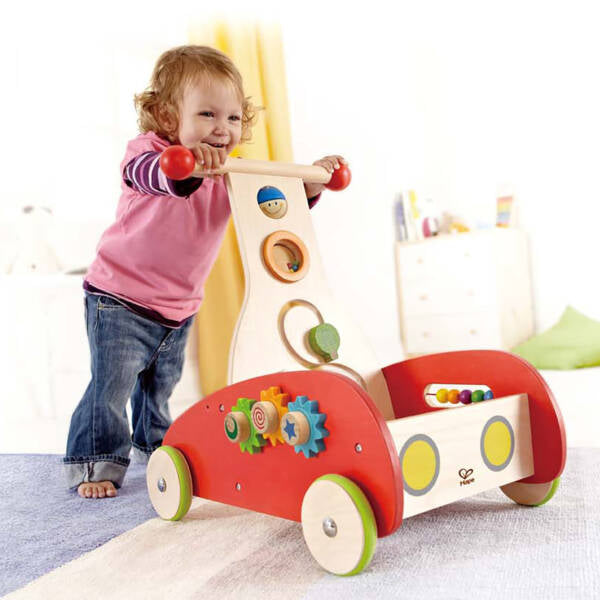 Hape Wonder Walker Push and Pull Wooden Toy - Colorland Toys