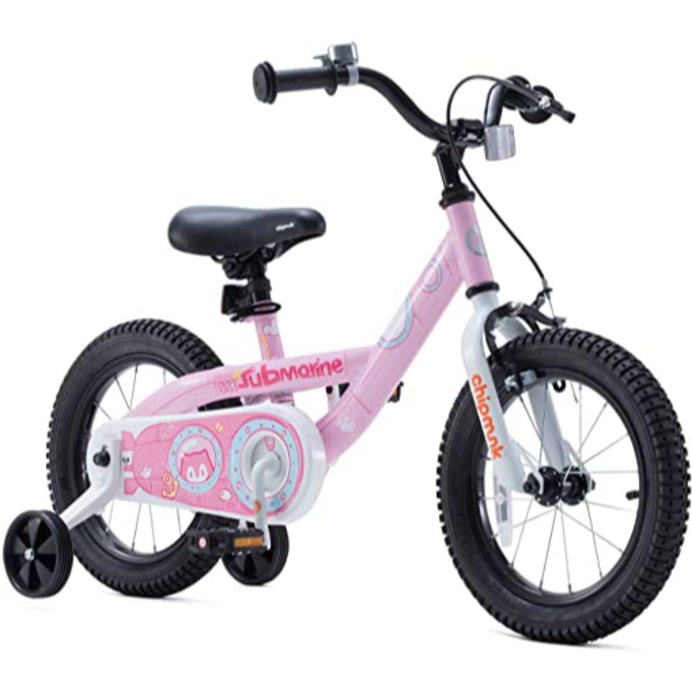 Chipmunk Bicycle Submarine 14inch Pink CM14-4 - Colorland Toys