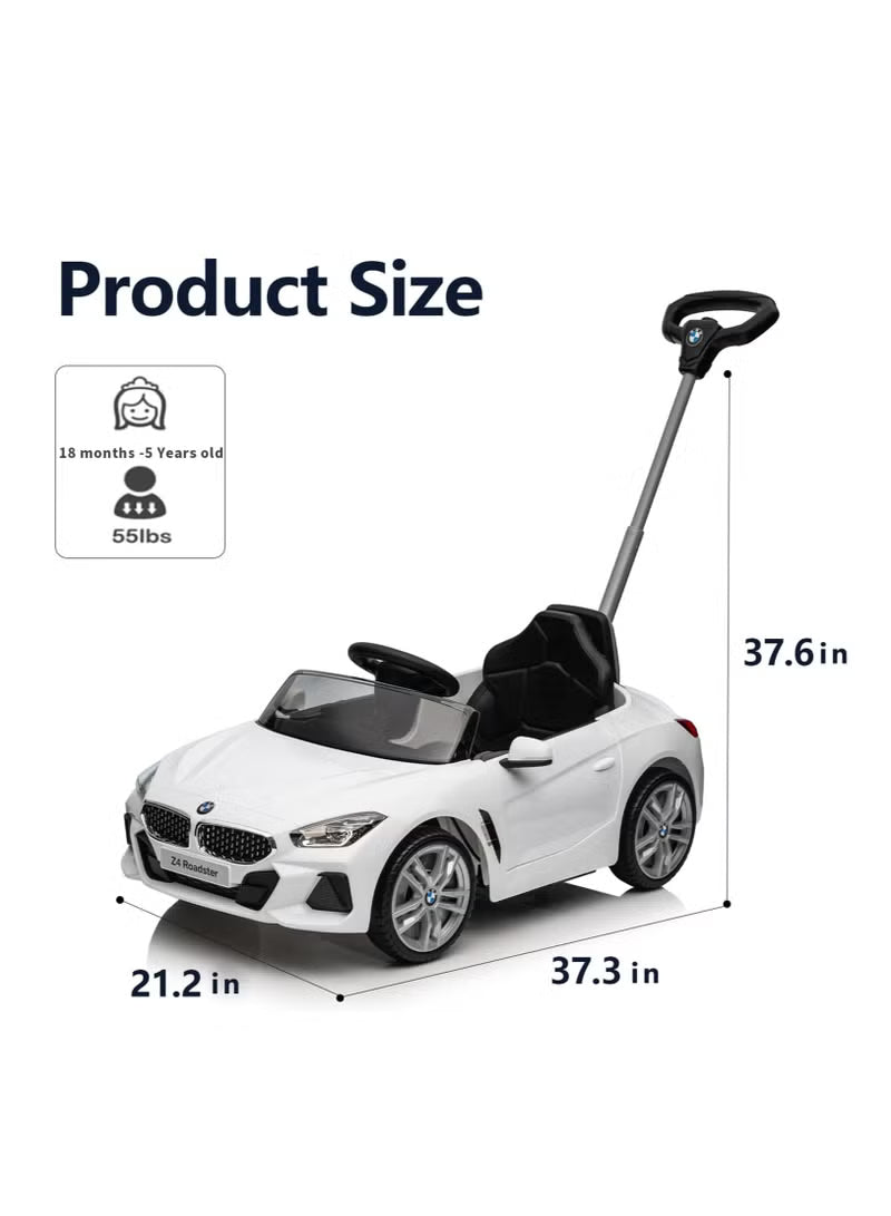 BMW Push Car With Shade White 3673C - Colorland Toys