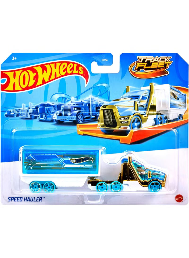Hot Wheels Track Fleet Speed Hauler Truck Asst - Colorland Toys
