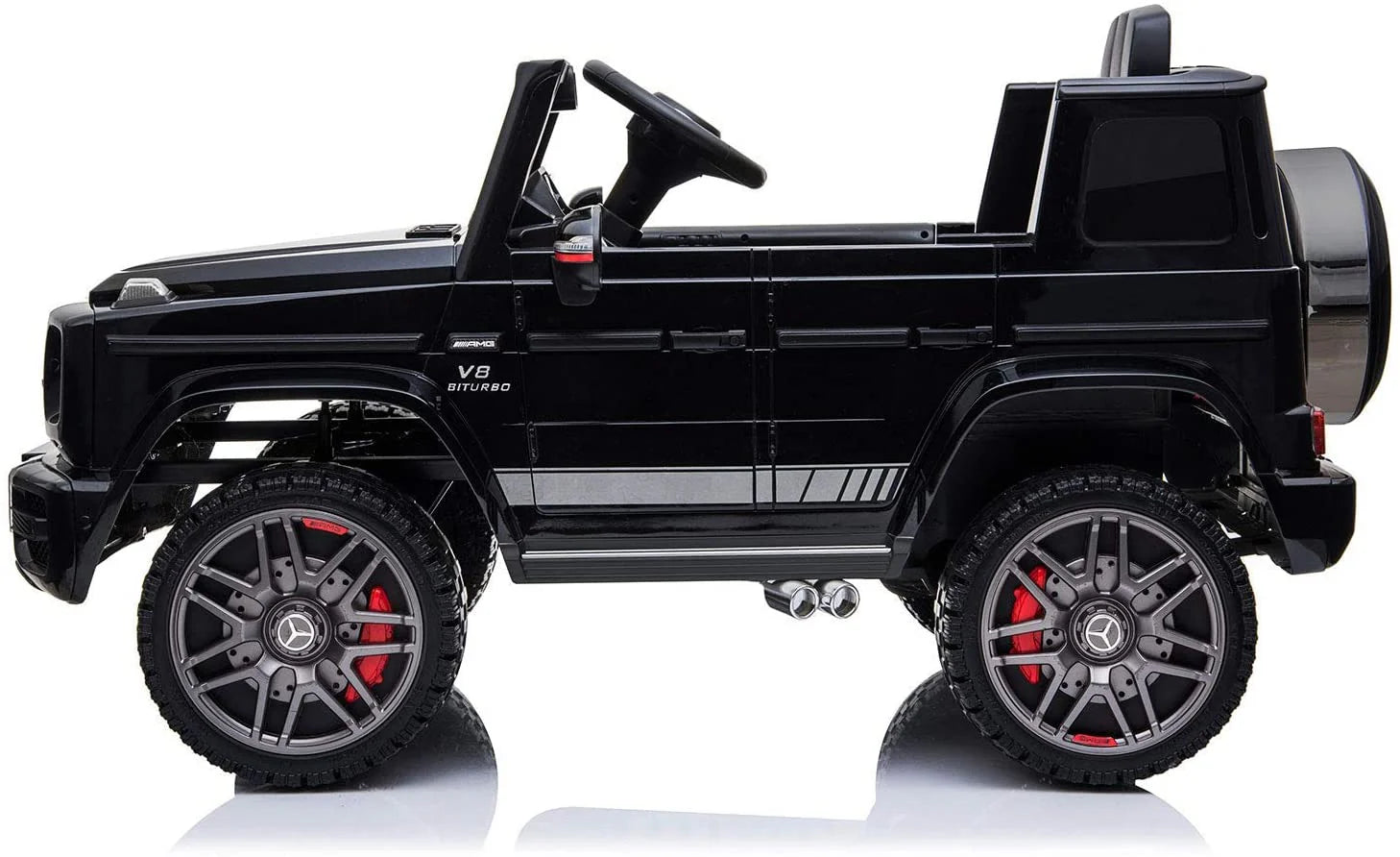 Mercedes-Benz G63 12V Battery-Powered Kids’ Jeep – Black - Colorland Toys