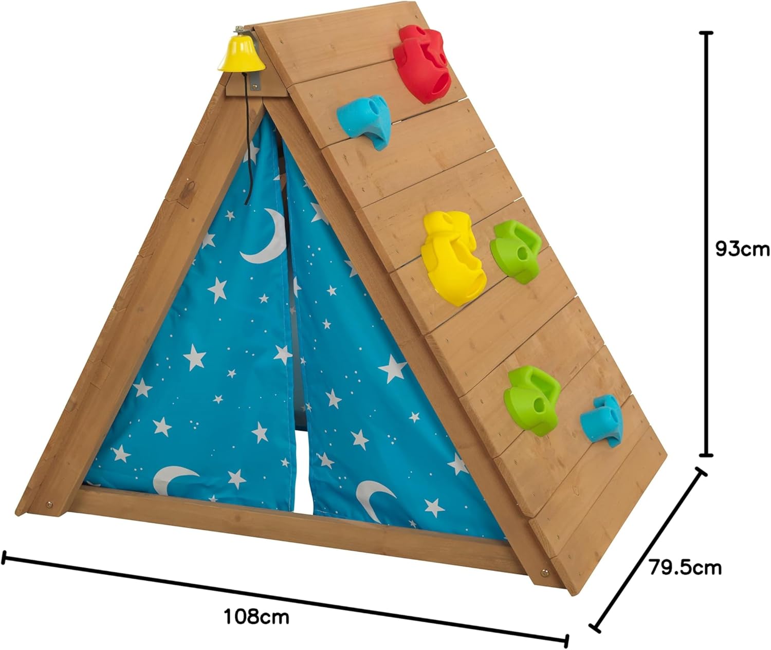 Kidkraft A-Frame Hideaway & Climber 10278 - Colorland Toys