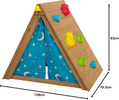 Kidkraft A-Frame Hideaway & Climber 10278 - Colorland Toys