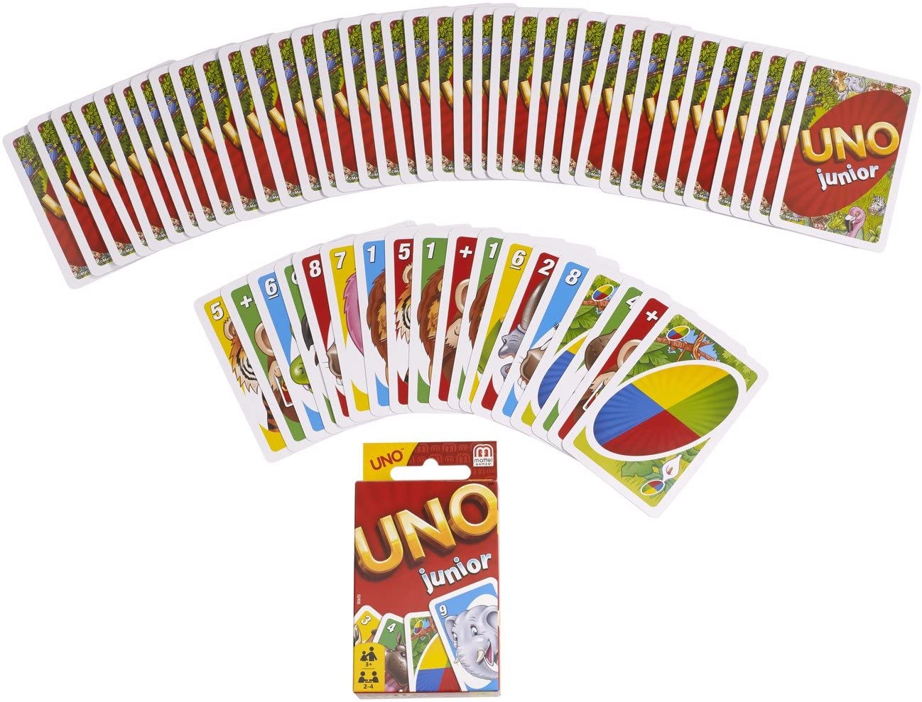 Uno Junior Card Game 52456 - Colorland Toys