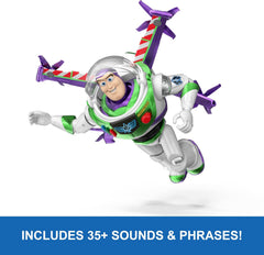 Toy Story 5 12” Flight Mode Buzz Lightyear Hi-Tech Figure