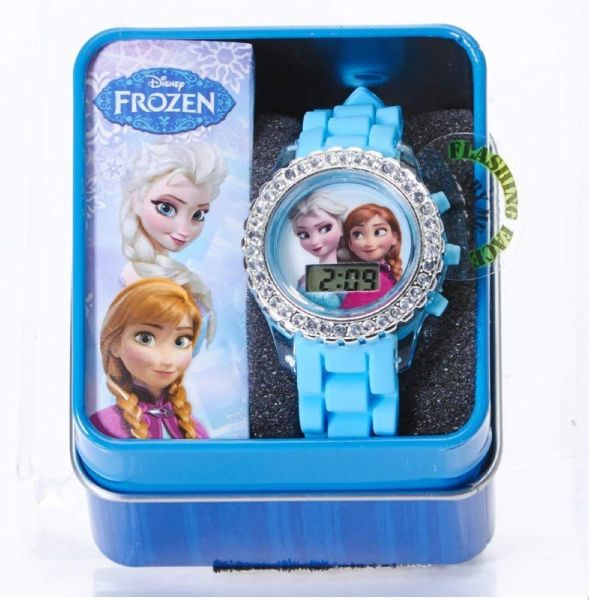 Frozen Digital Watch With Flashing Light - Assrtd - Colorland Toys