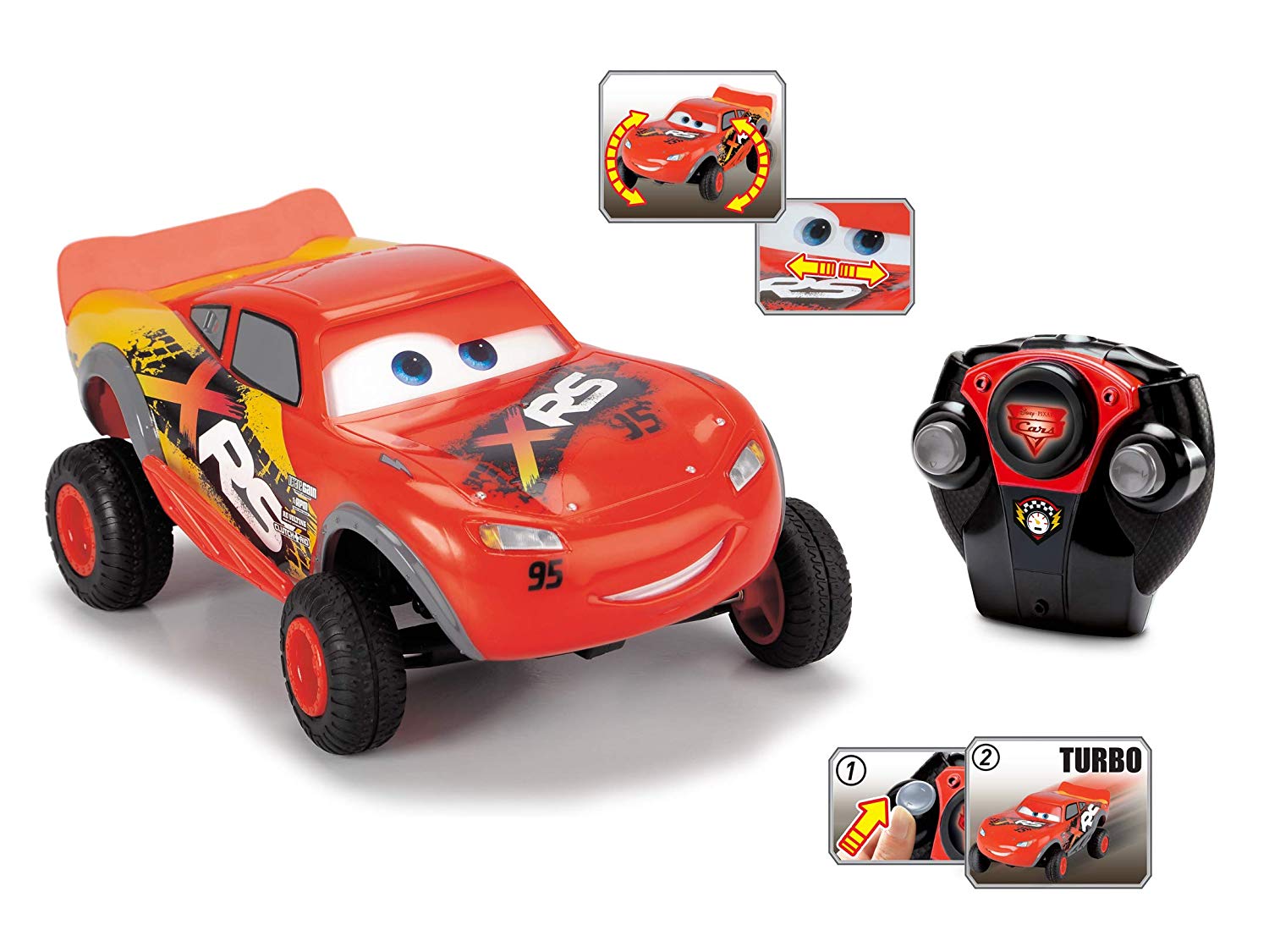 Dickie RC Cars Lightning McQueen XRS 203084022 - Colorland Toys