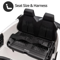 Licensed Audi TT RS Roadster 12V Electric Ride-On Car for Kids – White (Remote Control + Bluetooth)