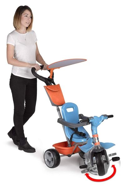 Feber Tricycle Baby Plus Music Blue Orange 800012100 - Colorland Toys