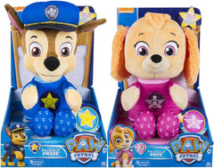 Paw Patrol Bedtime Plush Asstd. Chase & Sky 6069284 - Colorland Toys