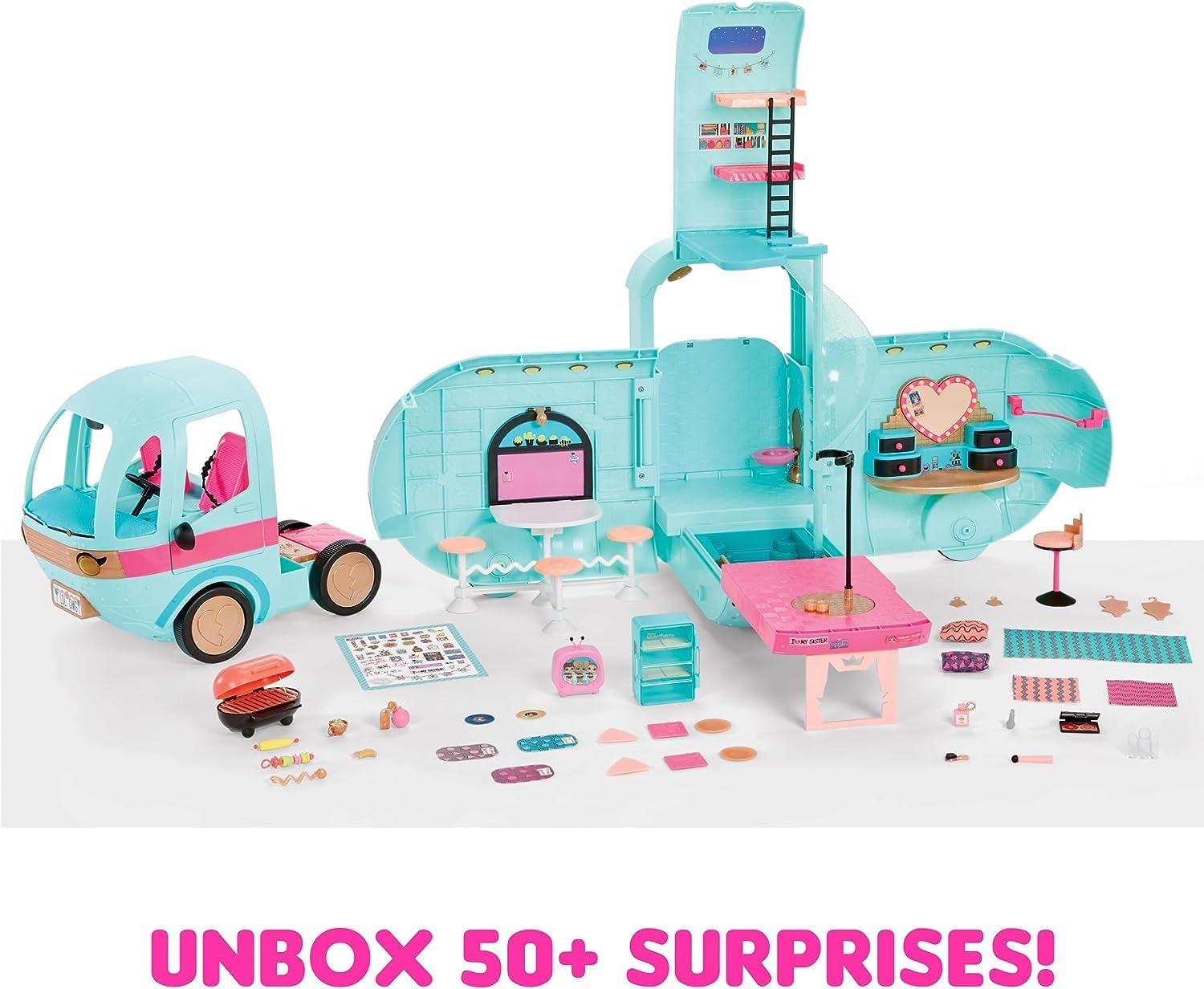 LOL Surprise Glam n' Go Camper MGA-502500 - Colorland Toys