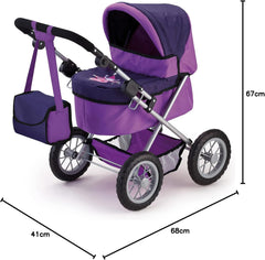 DOLLS PRAM CITY STAR - Colorland Toys