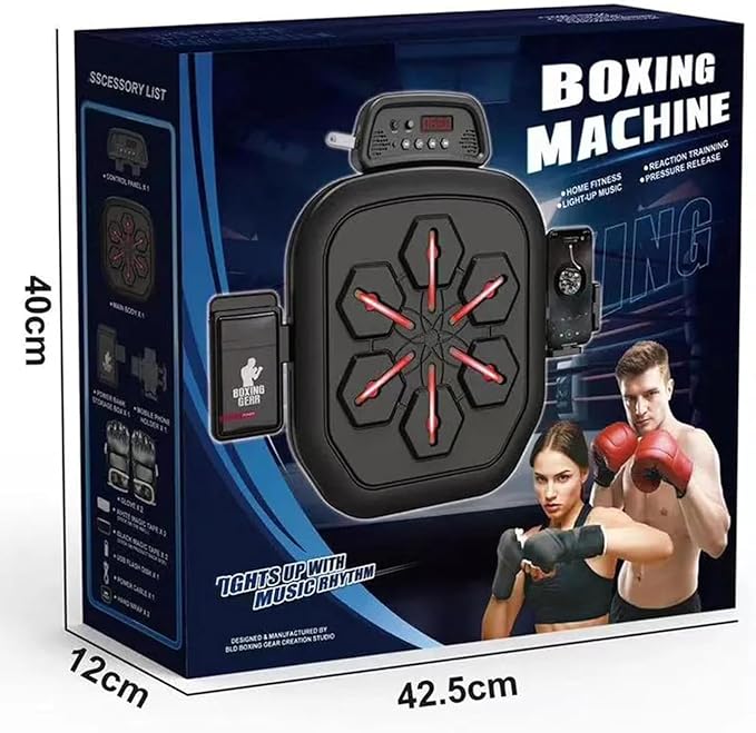 Boxing Machine Lights Up With Music Rhythm B4013 - Colorland Toys