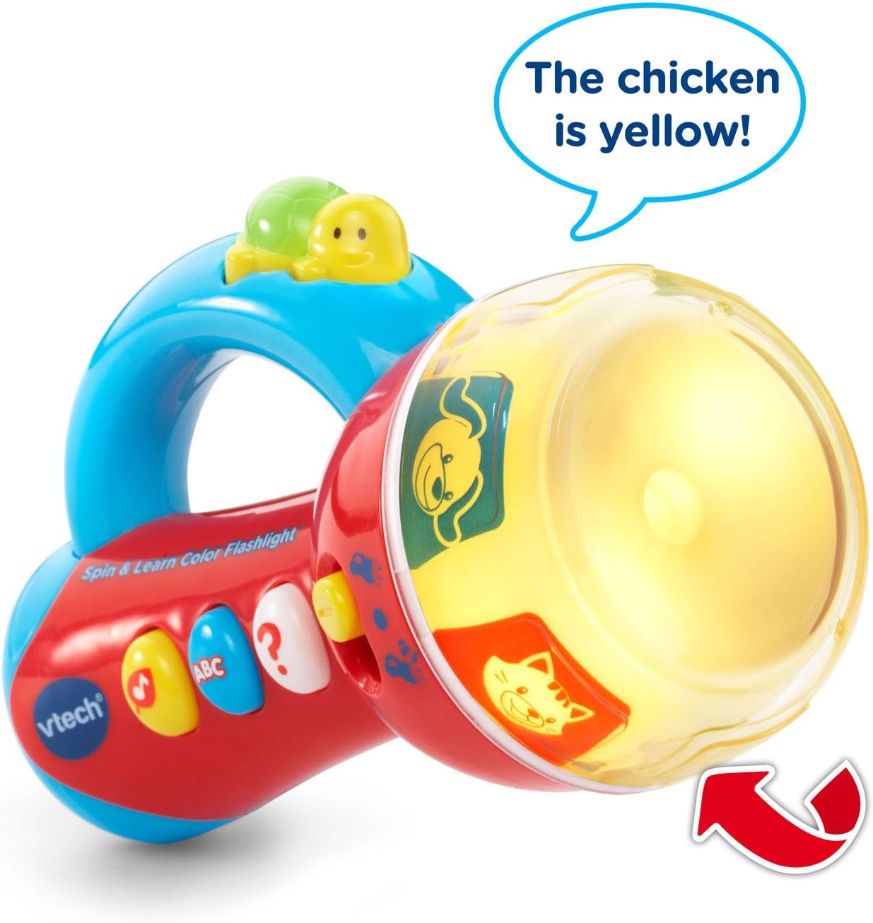 VTECH Spin And Learn Colours Torch VT80-185903 - Colorland Toys