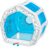 Bestway Space Station Exploration Kids Inflatable Play House 1.25m x 1.05m x 1.17m 52632 - Colorland Toys