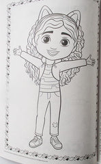 Gabby's Dollhouse Jumbo Coloring Book - Colorland Toys
