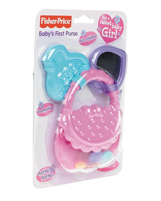 Fisher-Price Brilliant Basics Baby First Purse – Pretend Play Toy - Colorland Toys