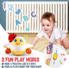 Bump 'n Go Learning Plane 6103 - Colorland Toys