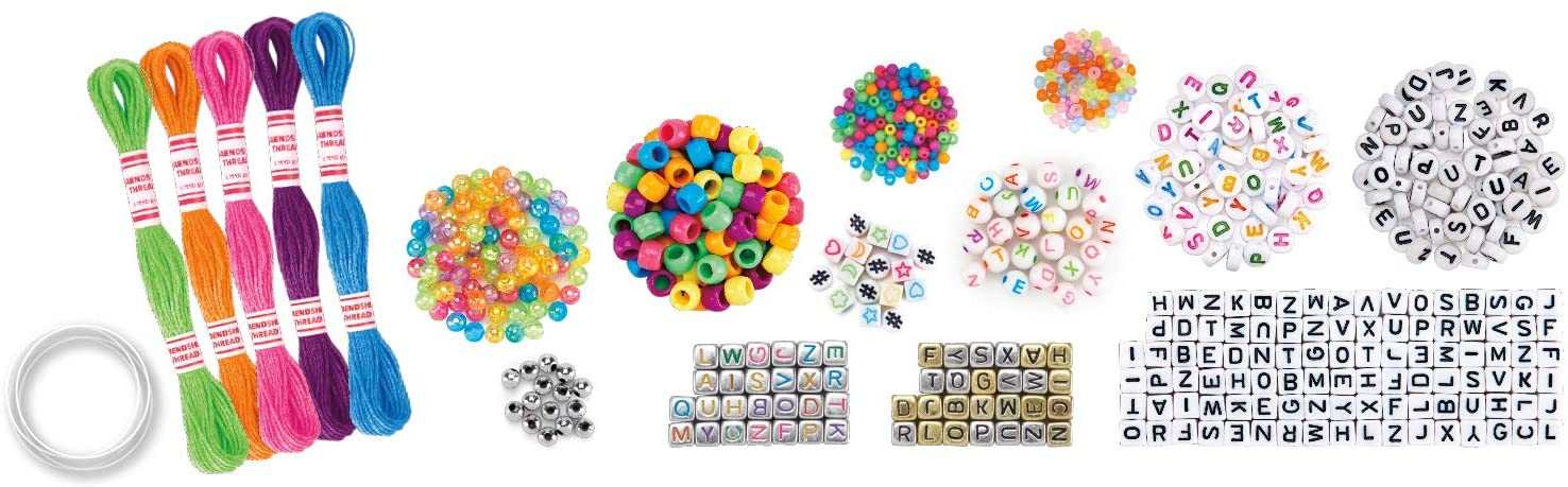 Shimmer n Sparkle ABC Fashion Bead Bracelet 17883 - Colorland Toys