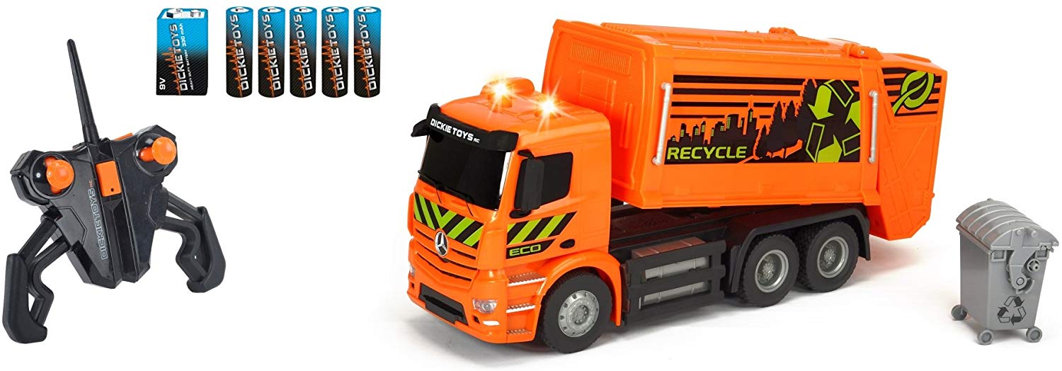 Dickie Toys RC Mercedes-Benz Antos Garbage Truck 201119084 - Colorland Toys