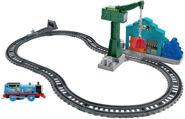 Fisher Price Thomas and Friends Track master Trouble At Brendam Docks Set - Colorland Toys
