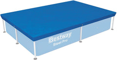 Bestway Flowclear Swimming Cover For Rectangular Steel Pro Pools 7 Ft 3 58103 - Colorland Toys
