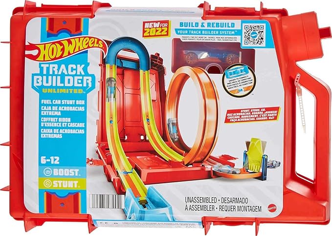 Hot Wheels Track Builder Unlimited Fuel Can Stunt Box HDX78 - Colorland Toys