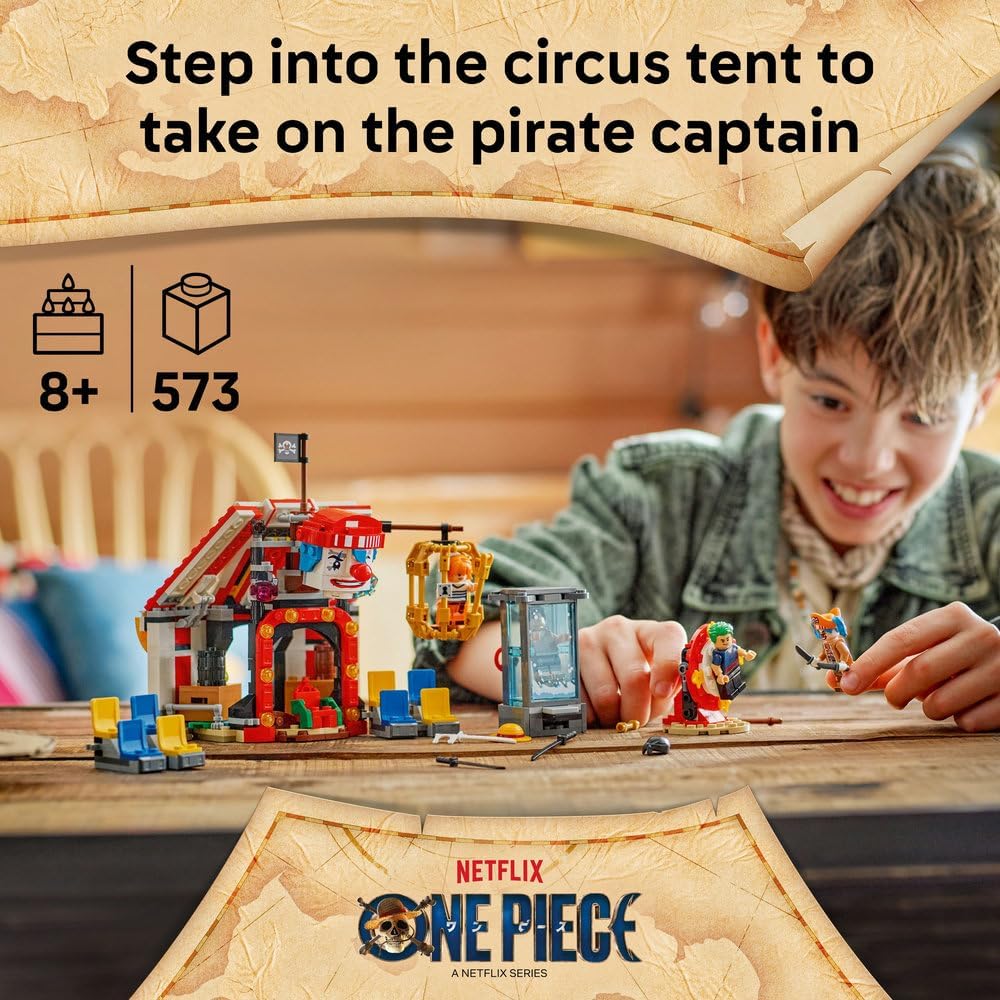 LEGO One Piece Buggy the Clown's Circus Tent 65275645637 - Colorland Toys