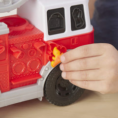 Play Doh Wheels Firetruck Toy E6103 - Colorland Toys
