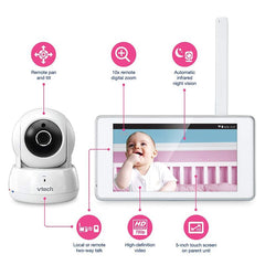 Vtech HD Pan & Tilt Video Monitor with Remote Access VM9900 - Colorland Toys