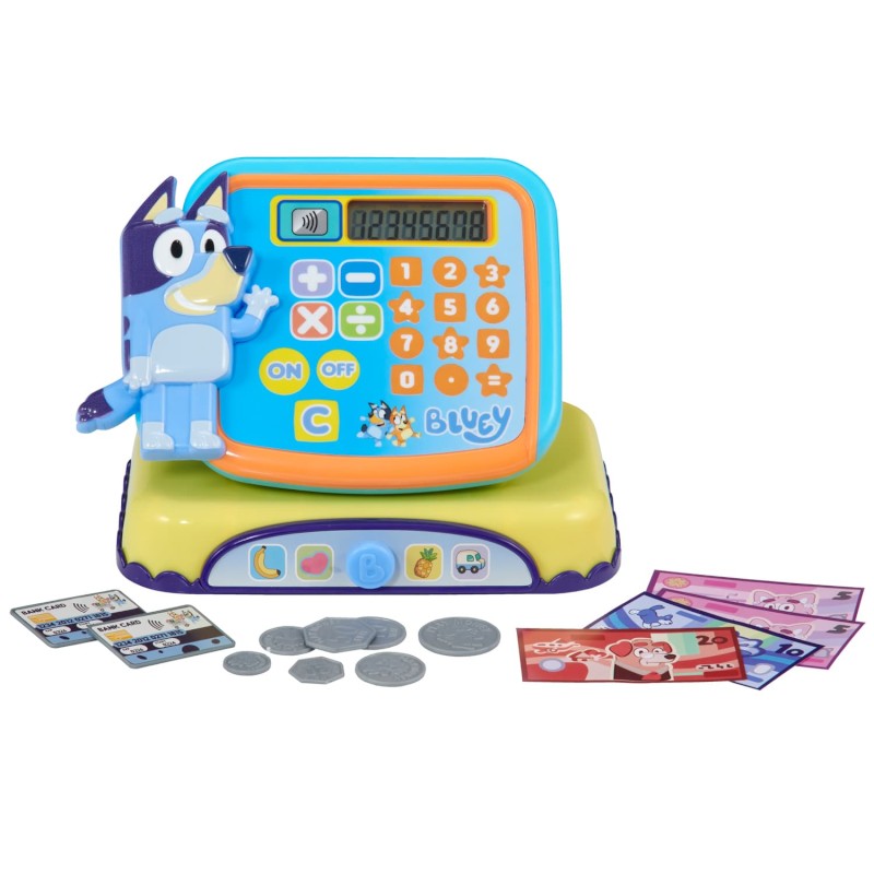 Bluey Cash Register 1500098 - Colorland Toys