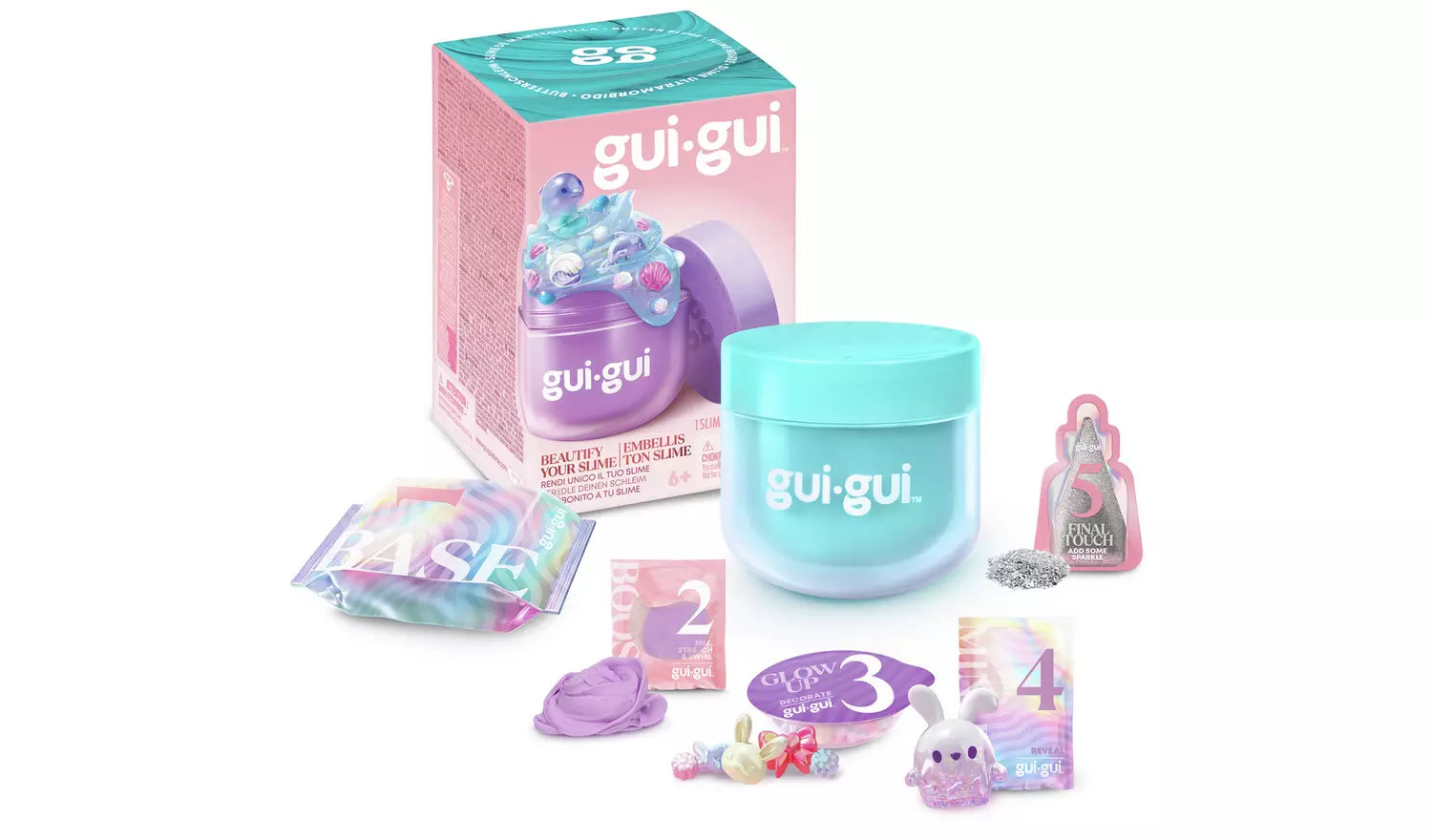 Gui Gui Beautify Your Slime Mystery Slime Single Pack 90736 - Colorland Toys