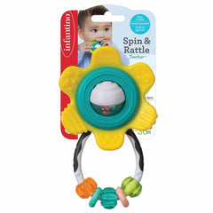 Infantino Spin & Rattle Teether IN216314 - Colorland Toys