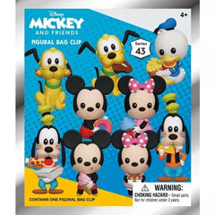 Monogram: Disney 3D Foam Bag Clip - Mickey & Friends with Food Series-43 MN85510