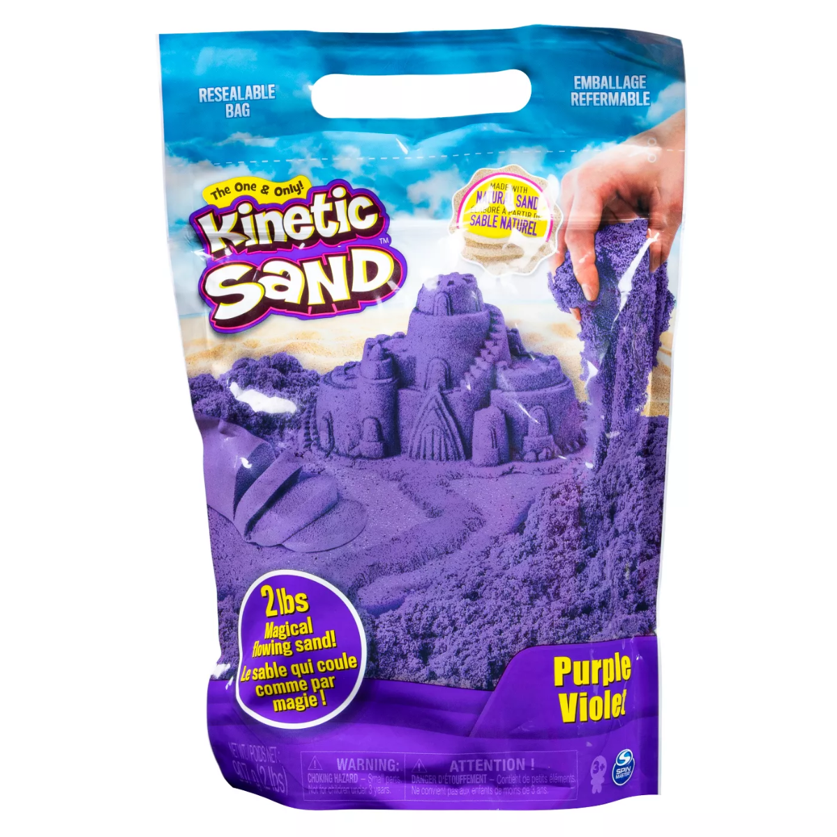 Kinetic Sand 2lb Purple Kinetic Sand 6046035 - Colorland Toys