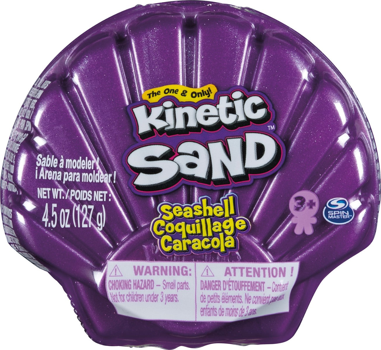 Kinetic Sand Seashell Purple 6054245 - Colorland Toys