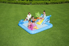 Bestway Fantastic Aquarium Play Pool 2.39m x 2.06m x 86cm 53052 - Colorland Toys