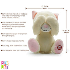 Pugs at Play Peek-a-Boo Chloe the Cat ST-PAP19 - Colorland Toys