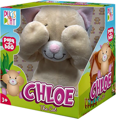 Pugs at Play Peek-a-Boo Chloe the Cat ST-PAP19 - Colorland Toys