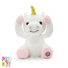 Pugs at Play Peek-a-Boo Agnes the Unicorn ST-PAP23 - Colorland Toys