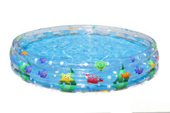 Bestway Deep Dive 3-Ring Pool 6x13 inch 51005 - Colorland Toys