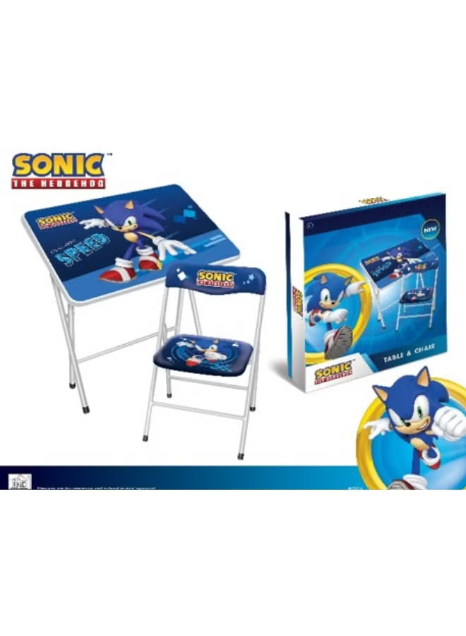 Sonic Prime Table And Chair Set FK-TCH-5109 - Colorland Toys