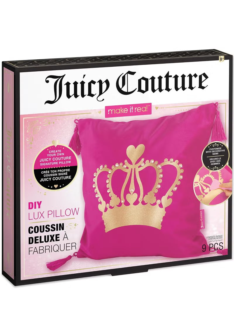 Juicy Couture DIY Deluxe Pillow with Gems & Tassels 4464 - Colorland Toys