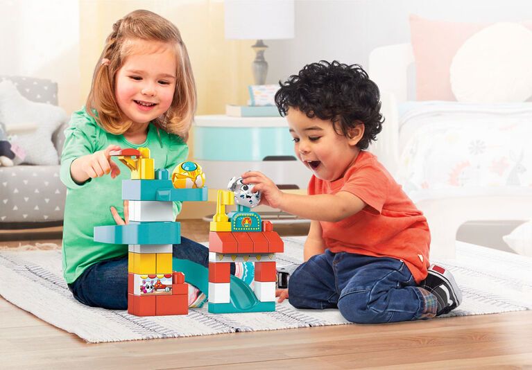 Mega Bloks Peek A Blocks Amusement Park - Colorland Toys