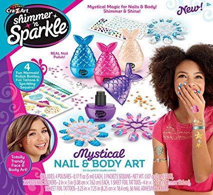 Cra-z-art Shimmer N Sparkle Mystical Nail And Body Art 17802 - Colorland Toys