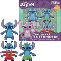 Flexfigs Stitch 4 Character Pack Asst TCG-55294 - Colorland Toys