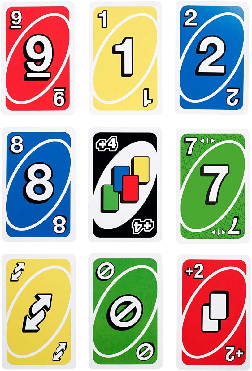 UNO Showdown Family Card Game for Kids GKC04 - Colorland Toys