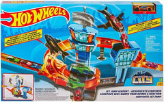 Hot Wheels Jet Jump Airport Track Playset GFH90 - Colorland Toys